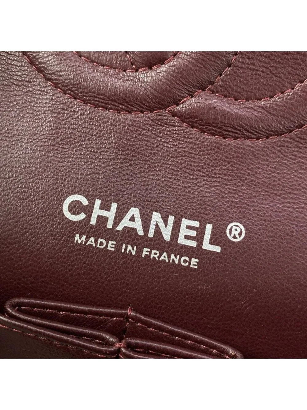 Chanel Shoulder Bag Double Flap Quilted Black Chain Silver